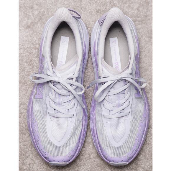 Hoka One One Speedgoat 6 Purple Starlight Glow Trail Running Shoes Womens 9.5 - Picture 8 of 16